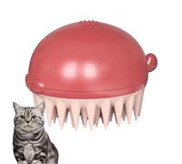 Depurador de perros para baño, cepillo de lavado para perros | Cepillo de baño de masaje para mascotas - Cepillo multifuncional para champú para perros con dispensador de champú para baño de gatos, su