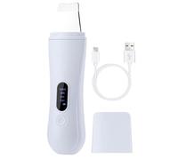 Depurador de piel ultrasónico - Raspador facial con espátula para la piel, Exfoliante eléctrico impermeable recargable de 4 modos, Dispositivo de belleza de salón de belleza para ra