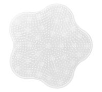 Depurador de Pies de Ducha, Almohadilla de Masaje de Pies de Baño Multifunción 11.4 X 10.6in Fijación con Ventosas para Frotar la Espalda, Cepillo Masajeador Pies, Limpiador de Pies y Espalda