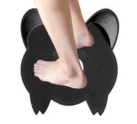 Depurador de pies de ducha de silicona - Limpiador de pies para bañera, ventosas removedor de callos exfoliante antideslizante texturizado cepillo de secado rápido montado en la pared para baño, spa