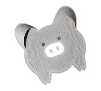 Depurador de pies de ducha, limpiador de pies para bañera, ventosas removedor de callos, exfoliante antideslizante, texturizado, cepillo de secado rápido, montado en la pared para baño, spa, cuidado