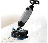 Depurador de suelo comercial, cabezal giratorio de 360°, ancho de limpieza de 43 cm, tanques de 4,5 L + 7,5 l, para oficina, escuela, baños