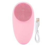 Depurador Facial Eléctrico, 6 Velocidades Masaje Limpiador Facial de Silicona Vibración Suave Portátil Práctico Depurador Facial Impermeable Dispositivo Limpiador Exfoliante para