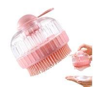 depurador para ducha, cepillo de champú | Cepillo de ducha con orificio para champú | Accesorios de baño de limpieza profunda para baño, camping, viajes, viajes de negocios, salón