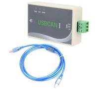 Depurador USB a CAN, Caja de Prueba Usbcan-I Portátil + Cable El Adaptador Del Analizador Usbcan Admite El Software Zlg, para Pruebas de Dispositivos de Bus Can, Red, Monitoreo de Datos