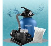 Depuradora piscina filtro de arena 9960L/h depósito XXL