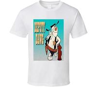 Deputy Dawg Cartoon 60s Animation TV Show Fan T Shirt White XXL