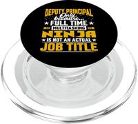 Deputy Principal Job Title - Funny Deputy Chief PopSockets PopGrip para MagSafe