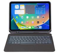 Deqster 40-1018415 Clavier pour tablette QWERTZ Allemand USB Bluetooth Noir