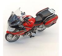 Deqube BMW R 1250 RT 1:18 Motorcycle Metal Die-Cast Pull-Back Toy D00402 Red