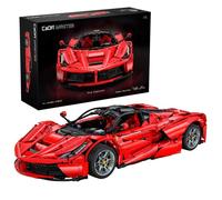 Deqube Cada Master Viva Hypercar 4739 Pzas Modelo Superdeportivo Coleccion Estatica Motor V12 Puertas Mariposa Licencia CADA +8 Años