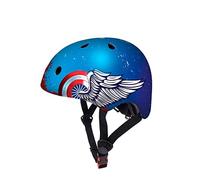 DEQUBE- Casco Infantil Ajustable- Casco para niños y niñas de 2 a 7 años - Ultraligero y Seguro - Resistente y Transpirable - Diámetro 50-54cm. Diseño Alas (914D00022)