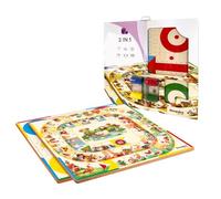 DEQUBE - Juego de Mesa - Parchís/Oca - con Accesorios - +5 años (943D00330)