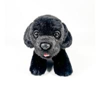 FUNDACIÓN BOCALAN - Peluche Labrador Negro 21cm con Chaleco - + 0 Meses (DeQube 939D00249)