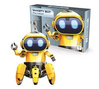 DEQUBE - Tobbie Robot Inteligente - Robot Smarty Reprogramable y Multifuncional -Desarrolla Sus Propios Gestos y emociones - Movimientos programables para Realizar tareas (Deqube 925D00156)