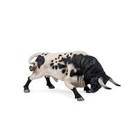 DQB DeQUBE- Bravo Berrendo Embistiendo Animal Figura de Toro, tierdruck, Multicolor, 17x8x4,2 (DeQUBE Trading S.L. 1)