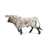 Deqube- Bravo Ensabanado Trotando Figura de Toro, Color blanco, 17x8x4,2 (90110003) , color/modelo surtido