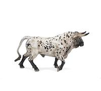 Deqube- Bravo Ensabanado Trotando Figura de Toro, Color blanco, 17x8x4,2 (90110003) , color/modelo surtido