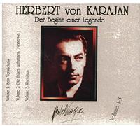 Der Beginn Einer Legende (Volume 1-3) (3CD) [Audio CD] Herbert Von Karajan