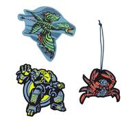 Der echte Scout Funny Snaps Move Action - Juego de 3 broches, Acción