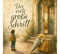 Der erste große Schritt: Ein liebevolles Geschenk zur Einschulung und zum Schulanfang - Mutmachbuch für Schulkinder zum ersten Schultag