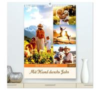 Der Familienkalender - Mit Hund durchs Jahr (hochwertiger Premium Wandkalender 2026 DIN A2 hoch), Kunstdruck in Hochglanz: Der Kalender ist eine ... daran, wie treu unsere Lebensbegleiter sind.