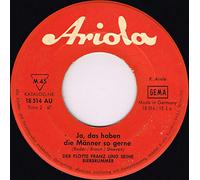 DER FLOTTE FRANZ & SEINE BIERBRUMMER - Ja, das haben die Männer so gerne/Es zogen drei Burschen wohl über den Rhein (7" Vinyl Single)(1965)(Ariola 1814 AU)