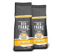 Der-Franz - Café Crema con certificación UTZ, molido, 2 x 500 g
