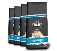 Der-Franz - Café Melange con certificación UTZ, molido, 4 x 1000 g