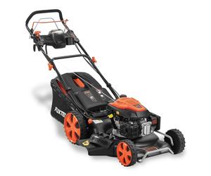 Der FUXTEC Benzin Rasenmäher FX-RM5396eSPRO Negro