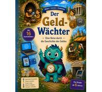 Der Geld-Wächter eine Reise durch die Geschichte des Geldes: Die Entstehung des Geldes für Kinder ab 6 Jahren | Malbuch mit kurzen Geschichten und ... | Spielerisch den Umgang mit Geld lernen