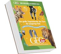 Der GEOlino-Kalender Der große Tageskalender der Tiere für neugierige Kids: Täglich neue Tierporträts mit lustigen Wissensfragen - Die Welt für junge Entdeckerinnen und Entdecker