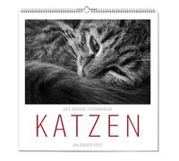 Der grosse literarische Katzen Kalender 2027: Wandkalender