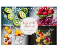 Der große Sprung - Obst und Gemüse tauchen (Tischkalender 2026 DIN A5 quer), CALVENDO Monatskalender: Obst- und Gemüsetauchgang, der von künstlicher Intelligenz erstellt wurde.