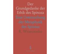 Der Grundgedanke der Ethik des Spinoza: Eine Untersuchung der Metaphysik des Spinoza