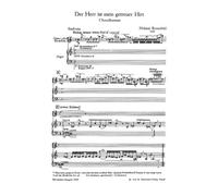 Der Herr ist mein getreuer Hirt - Solo S [T], Fl [Recorder f1] and Organ, [SATB] - SCORE