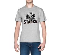 Der Herr ist Meine Stärke Grey Men's T-Shirt tee