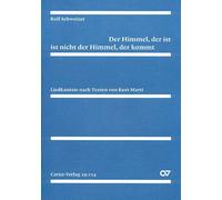 Der Himmel, der ist - SATB, Vl and Organ, [Bass, 4 Trb] - SCORE