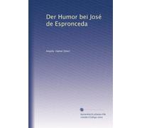 Der Humor bei José de Espronceda