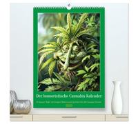 Der humoristische Cannabis Kalender (hochwertiger Premium Wandkalender 2026 DIN A2 hoch), Kunstdruck in Hochglanz: Cannabis-Spaß: 365 Tage High