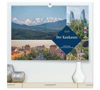 Der Kaukasus - Entdeckungen zwischen Asien und Europa (hochwertiger Premium Wandkalender 2026 DIN A2 quer), Kunstdruck in Hochglanz: Eine Reise durch ... Georgien, Armenien und Aserbaidschan