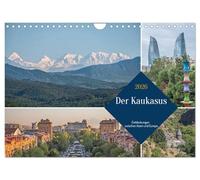 Der Kaukasus - Entdeckungen zwischen Asien und Europa (Wandkalender 2026 DIN A4 quer), CALVENDO Monatskalender: Eine Reise durch die Kaukasusländer Georgien, Armenien und Aserbaidschan