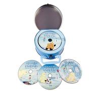 Der kleine Eisbär - 4 DVDs in Koffer aus Metall, tolles Geschenk : Nanouks Rettung - Lars und der kleine Tiger - Der Traum vom Fliegen - Besuch vom Südpol