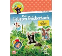 Der kleine Maulwurf: Mein liebstes Stickerbuch: Sticker- und Malbuch für Kinder ab 3 Jahren