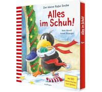 Der kleine Rabe Socke: Alles im Schuh! Mit Memo-Spiel: Nikolaus- und Weihnachts-Pappebuch ab 3 Jahren