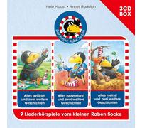 Der Kleine Rabe Socke Der kleine Rabe Socke 3-CD Hörspielbox Vol. 2 (CD)