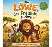 Der Löwe, der Freunde suchte: Vorlesegeschichte I Freundschaft I Mut I Herz I Offenheit I Gute Nacht Geschichte I Jungen I Mädchen I Kinder I ab 3 Jahren I Löwe
