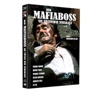 Der Mafiaboss - Sie töten wie Schakale - Mediabook - Cover D - Inkl. Poster A4, gefaltet, 7 Postkarten, 1 Untersetzer - Limited Edition auf 75 Stück (Blu-ray+DVD) [Alemania] [Blu-ray]