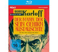 Der Mann, der sein Gehirn austauschte (The man who changed his mind) / Horror-Klassiker mit „Frankenstein“ Boris Karloff + Bonusfilm (Pidax Film-Klassiker) [Alemania] [Blu-ray]