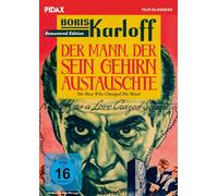 Der Mann, der sein Gehirn austauschte (The man who changed his mind) - Remastered Edition / Horror-Klassiker mit "Frankenstein" Boris Karloff + Bonusfilm (Pidax Film-Klassiker) [DVD]